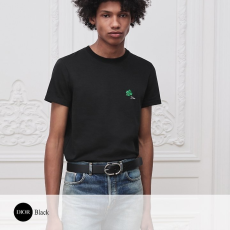 DIOR 디올 클로버 자수 레귤러핏 티셔츠