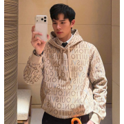 LOUIS VUITTON 루이비통 64242 인타르시아 자카드 니트 후드