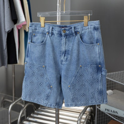 LOUIS VUITTON 루이비통 64263 모노그램 웨크웨어 데님 쇼츠 2COLOR