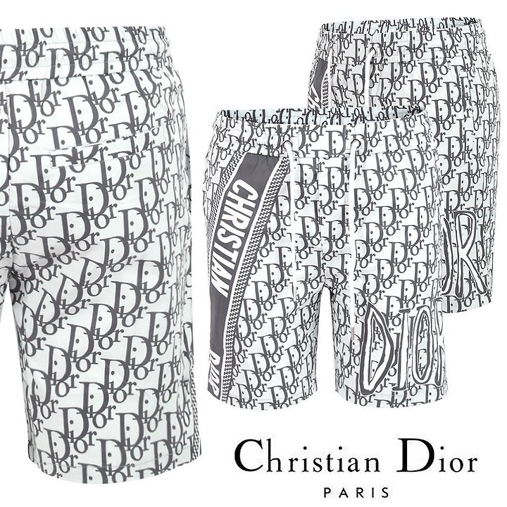 DIOR 디올 레터링 오블리크 스윔 팬츠