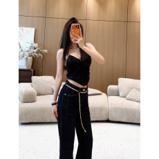 SAINT LAURENT 생로랑 체인 부츠컷 데님팬츠