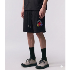 CHROME HEARTS 크롬하츠 크로스 패치 반바지 2COLOR