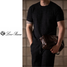 LOLOROPIANA 로로피아나 메탈릭 클래식 트레이닝 셋업