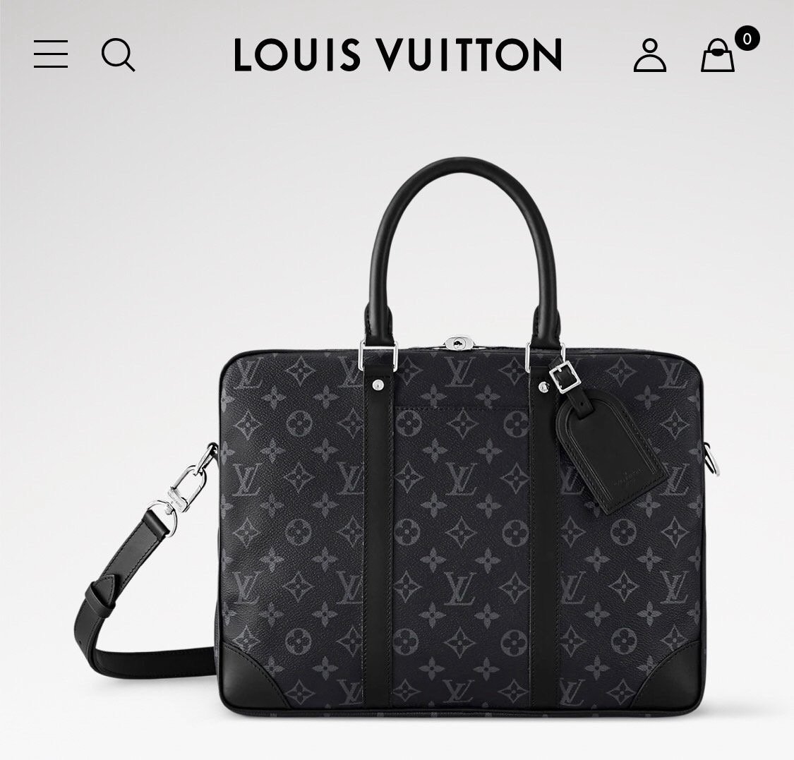 LOUIS VUITTON 루이비통 포르트 도큐멍 보야주 브리프케이스