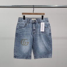 GUCCI 구찌 GG로고 워싱 청반바지