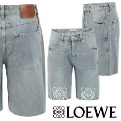 LOEWE 로에베 아나그램 컷팅 하프진 2COLOR