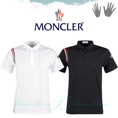 MONCLER 몽클레어 어깨 라인 카라 반팔
