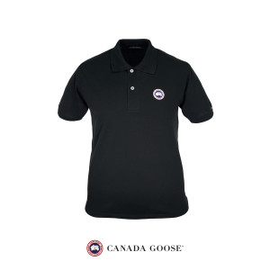 CANADA GOOSE 캐나다구스 버클리 로고 스트레치 코튼 pk 하프 폴로 티셔츠 2COLOR