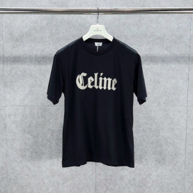 CELINE 셀린느 자수로고 반팔 티셔츠