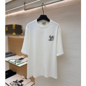 HERMES 에르메스 HH001 H 퍼즐 코튼 크루넥 티셔츠 2COLOR