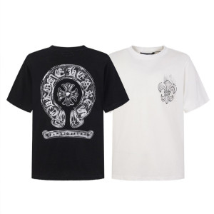 CHROME HEARTS 크롬하츠 빈티지 홀스슈 워싱 티셔츠