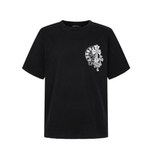CHROME HEARTS 크롬하츠 빈티지 크로스 엠브로이더드 티셔츠