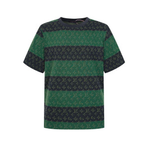 LOUIS VUITTON 루이비통 607085 그래픽 모노그램 스트라이프 반팔 2COLOR