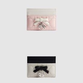 DIOR 디올 레이디 디올 프리지아 카드 지갑 S2604 2COLOR