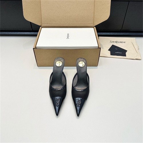 SAINT LAURENT 생로랑 여성용 구두 (굽높이7.5CM) Y78359 2COLOR