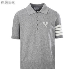 THOM BROWNE 톰브라운 테니스 인타르시아 카라 니트