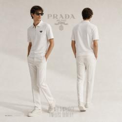 PRADA 프라다 반지퍼 카라T 4COLOR
