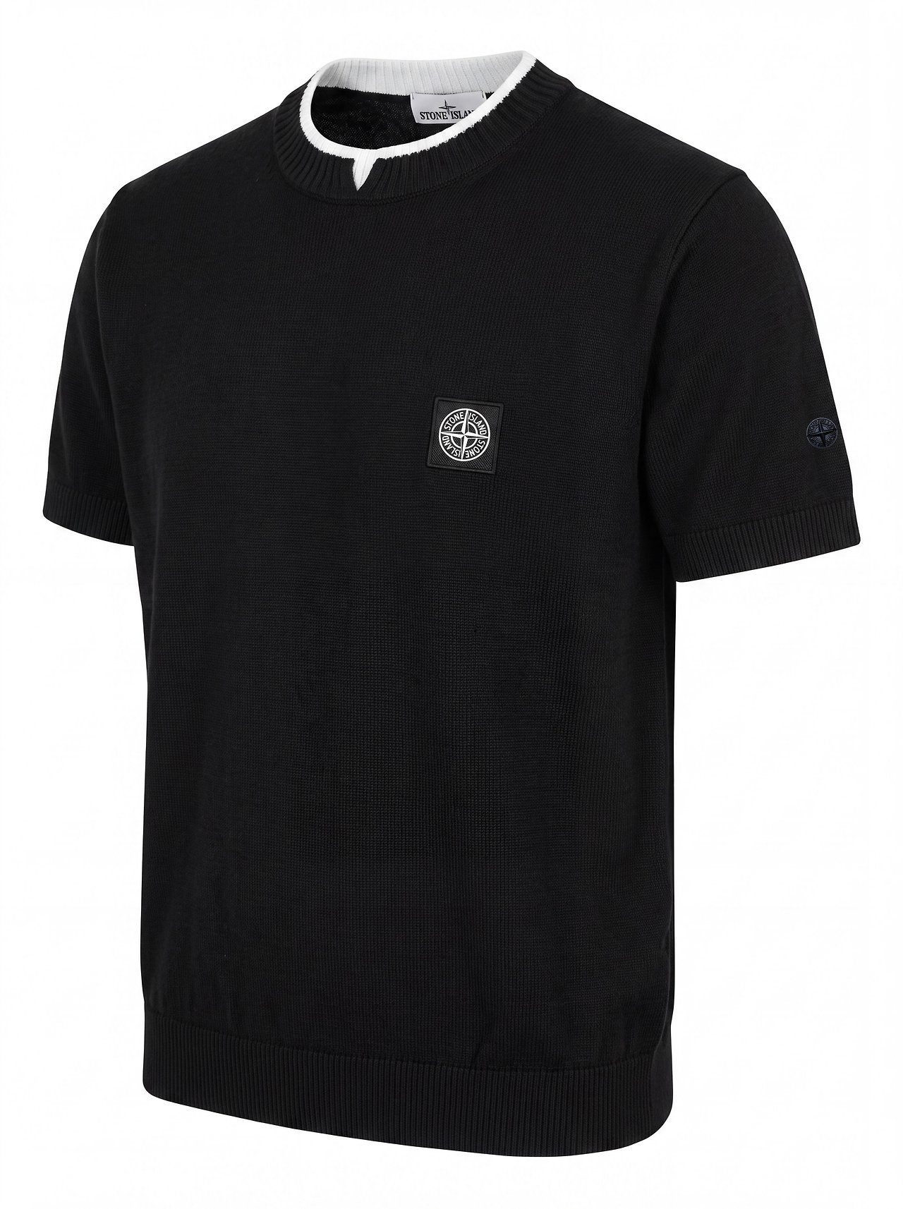 STONE ISLAND 스톤아일랜드 하이엔드 와펜 반팔 니트 4COLOR