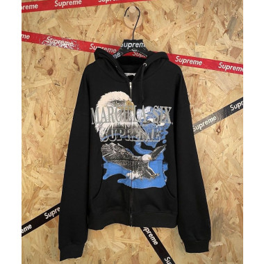 SUPREME 슈프림 X MM M 607088 이글 후드 집업 3COLOR