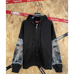 SUPREME 슈프림 X 마이클 잭슨 M 607089 덴저러스 후드 집업 2COLOR