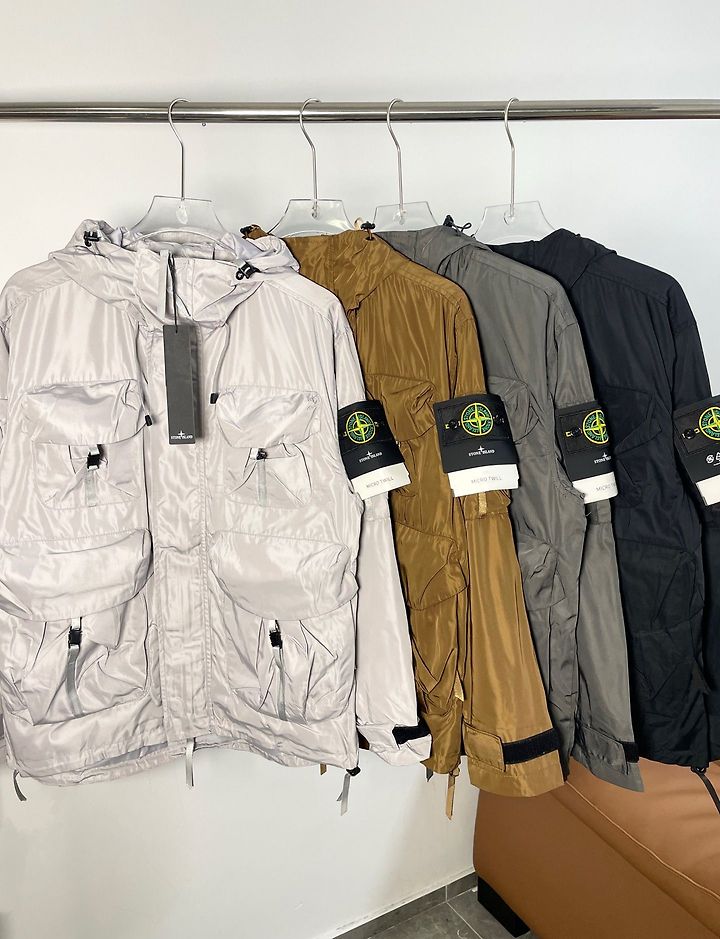 STONE ISLAND 스톤아일랜드 60238 마이크로 트윌 필드 자켓