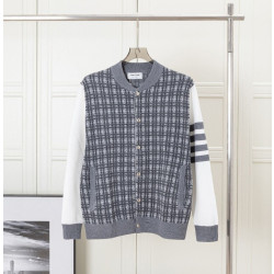 THOM BROWNE 톰브라운 메탈버튼 체크배색 자켓 2COLOR