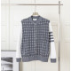 THOM BROWNE 톰브라운 메탈버튼 체크배색 자켓 2COLOR