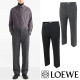 LOEWE 로에베 아나그램 자수 D링 세미와이드 슬랙스