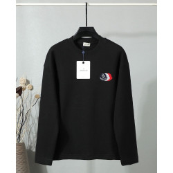 MONCLER 몽클레어 60064 트리플 로고 패치 자카드 스웨트 셔츠 2COLOR