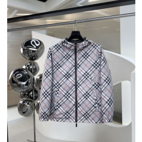 BURBERRY 버버리 60274 뉴포트 체크 리버시블 윈드브레이커