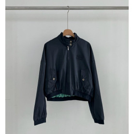MIUMIU 미우미우 여성 크롭 블루종 자켓