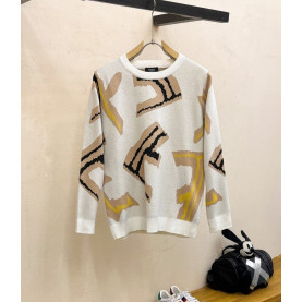 FENDI 펜디 FF 자카드 울니트