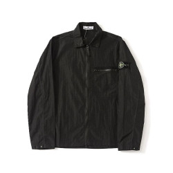 STONE ISLAND 스톤아일랜드 6077 나일론 메탈 가먼트 다이드 셔츠 자켓