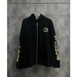 CHROME HEARTS 크롬하츠 카모 홀스슈 집업 후드 자켓