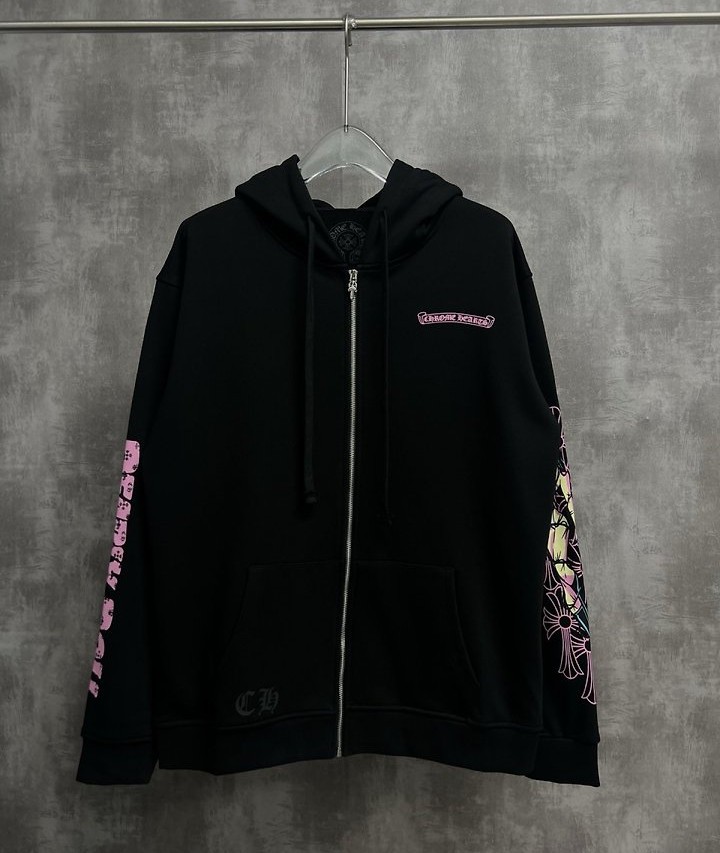 CHROME HEARTS 크롬하츠 데들리 돌 세메터리 집업 후드 자켓