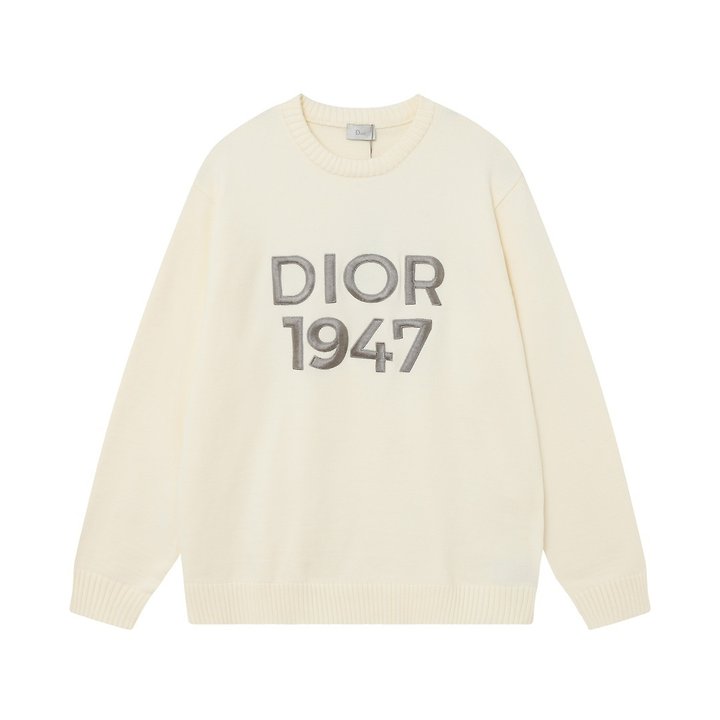 DIOR 디올 자수로고 니트 2COLOR