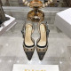 DIOR 디올 여성용 샌들 (굽높이4CM) D45452 2COLOR