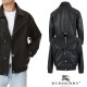 BURBERRY 버버리 더블 숄카라 레더자켓