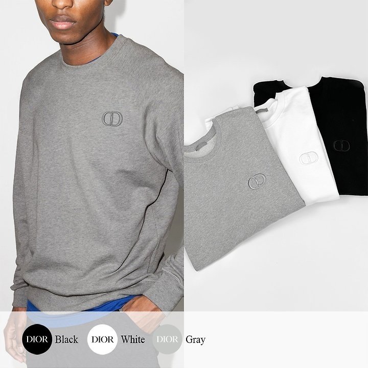 DIOR 디올 CD Icon 자수 맨투맨
