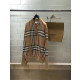 BURBERRY 버버리 울 체크 니트 집업 자켓