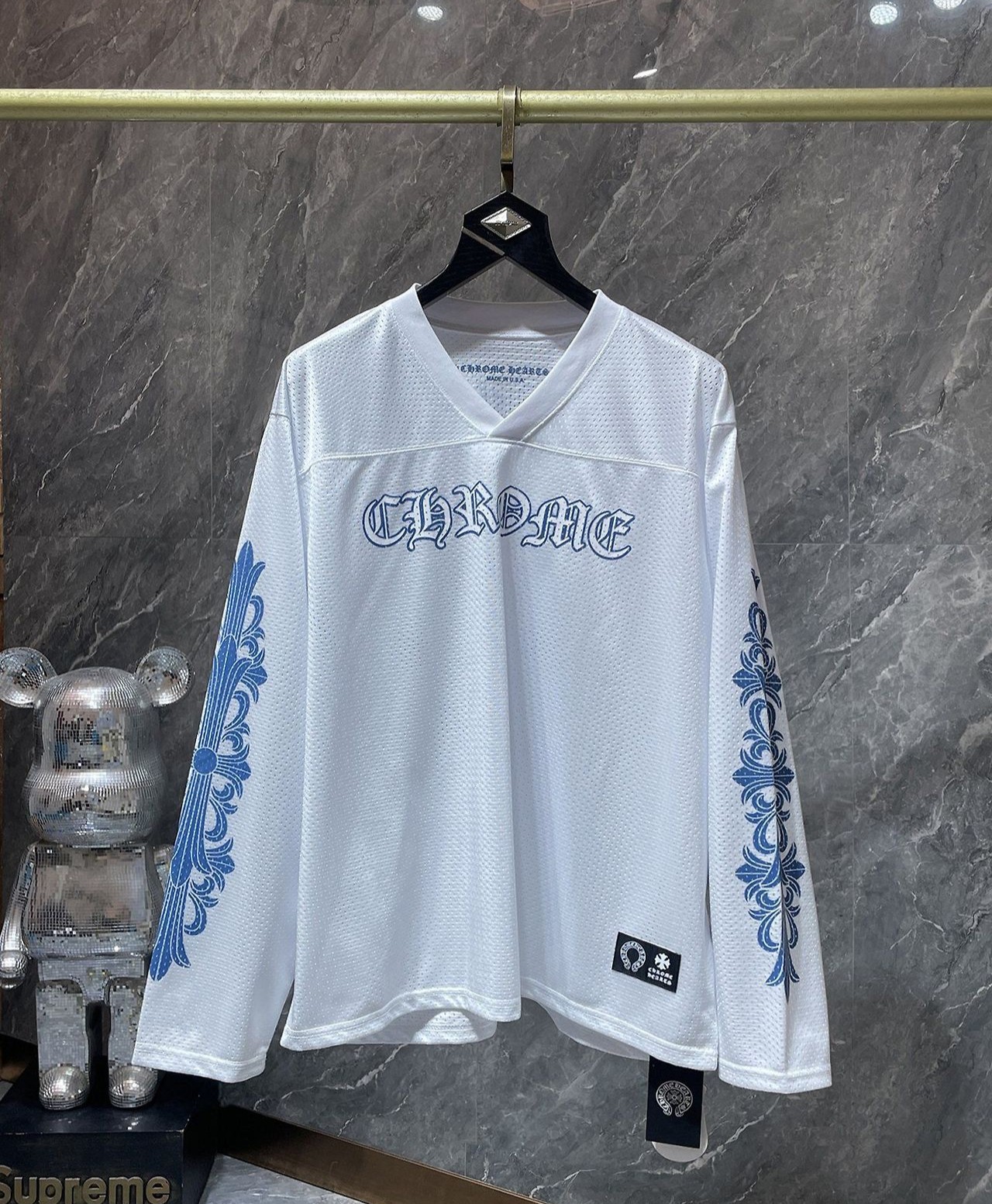 CHROME HEARTS 크롬하츠 7002 폼 팀 메쉬 롱 슬리브 4COLOR