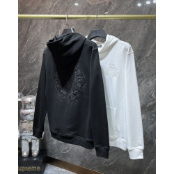CHROME HEARTS 크롬하츠 7025 톤온톤 홀스슈 오벌 크로스 후드