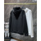 CHROME HEARTS 크롬하츠 7031 톤온톤 홀스슈 스크롤 로고 후드 집업