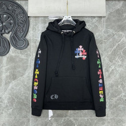 CHROME HEARTS 크롬하츠 7047 멀티 컬러 세메터리 크로스 후드 2COLOR