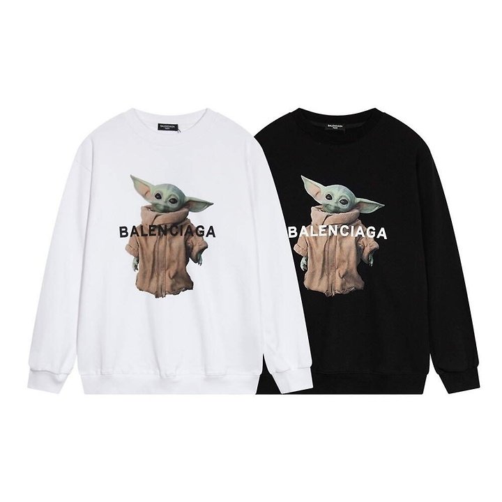 BALENCIAGA 발렌시아가 베이비 요다 맨투맨