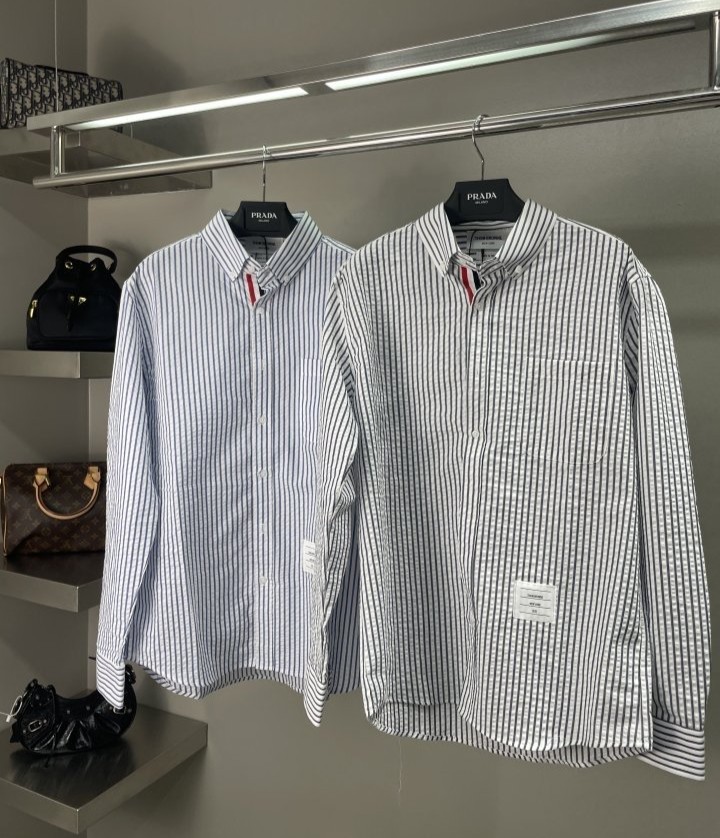 THOM BROWNE 톰브라운 스트라이프 셔츠 2COLOR