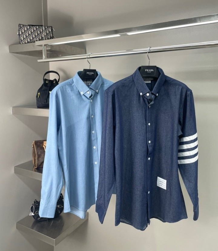 THOM BROWNE 톰브라운 샴브레이 옥스퍼드 셔츠 2COLOR